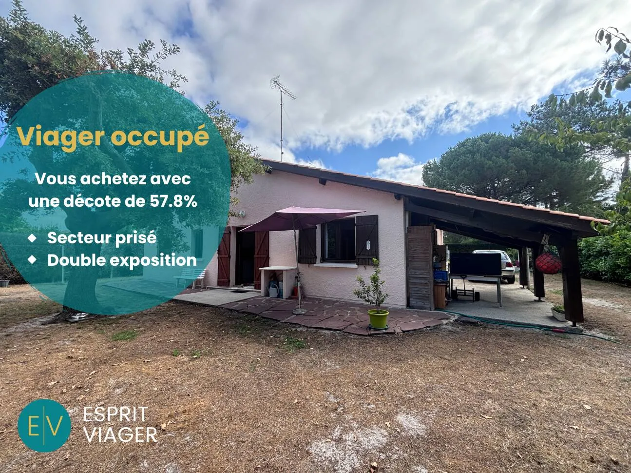 maison 4 pièces à Arès (33740)